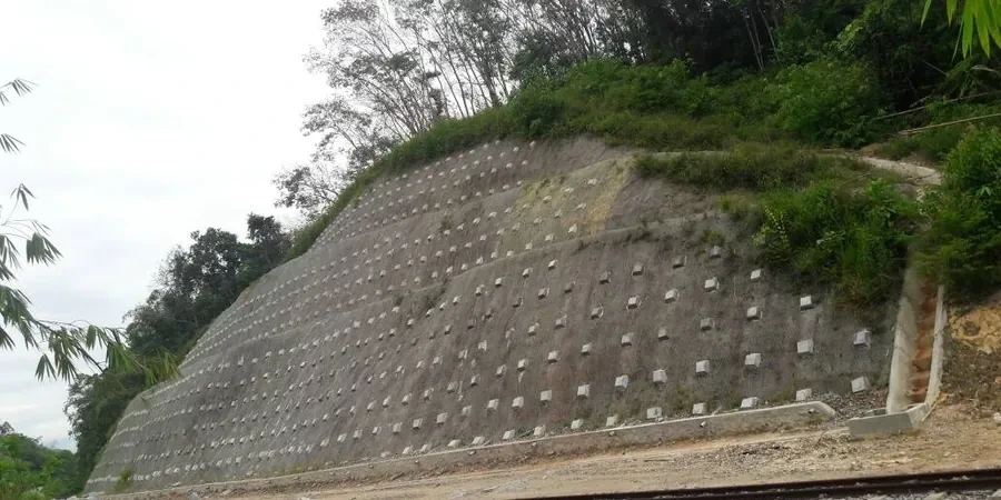 Illustrative image of Slope stabilization design in Brisbane