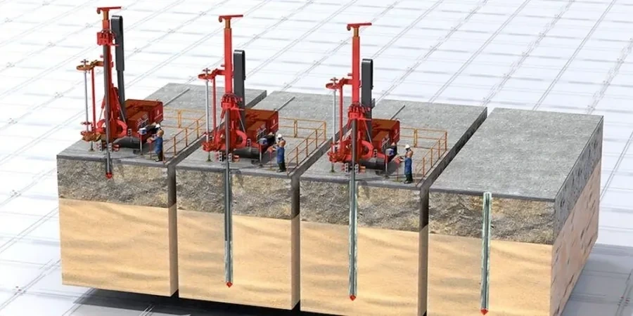 Illustrative image of Micropile design in Brisbane